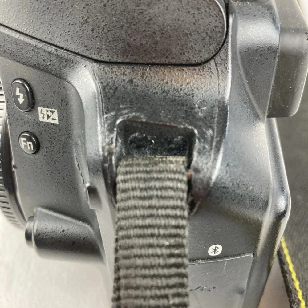 Nikon D3400 DSLR Camera w/ 18-55 Lens, SD, Strap, Battery, Charger (7.3K Shots)